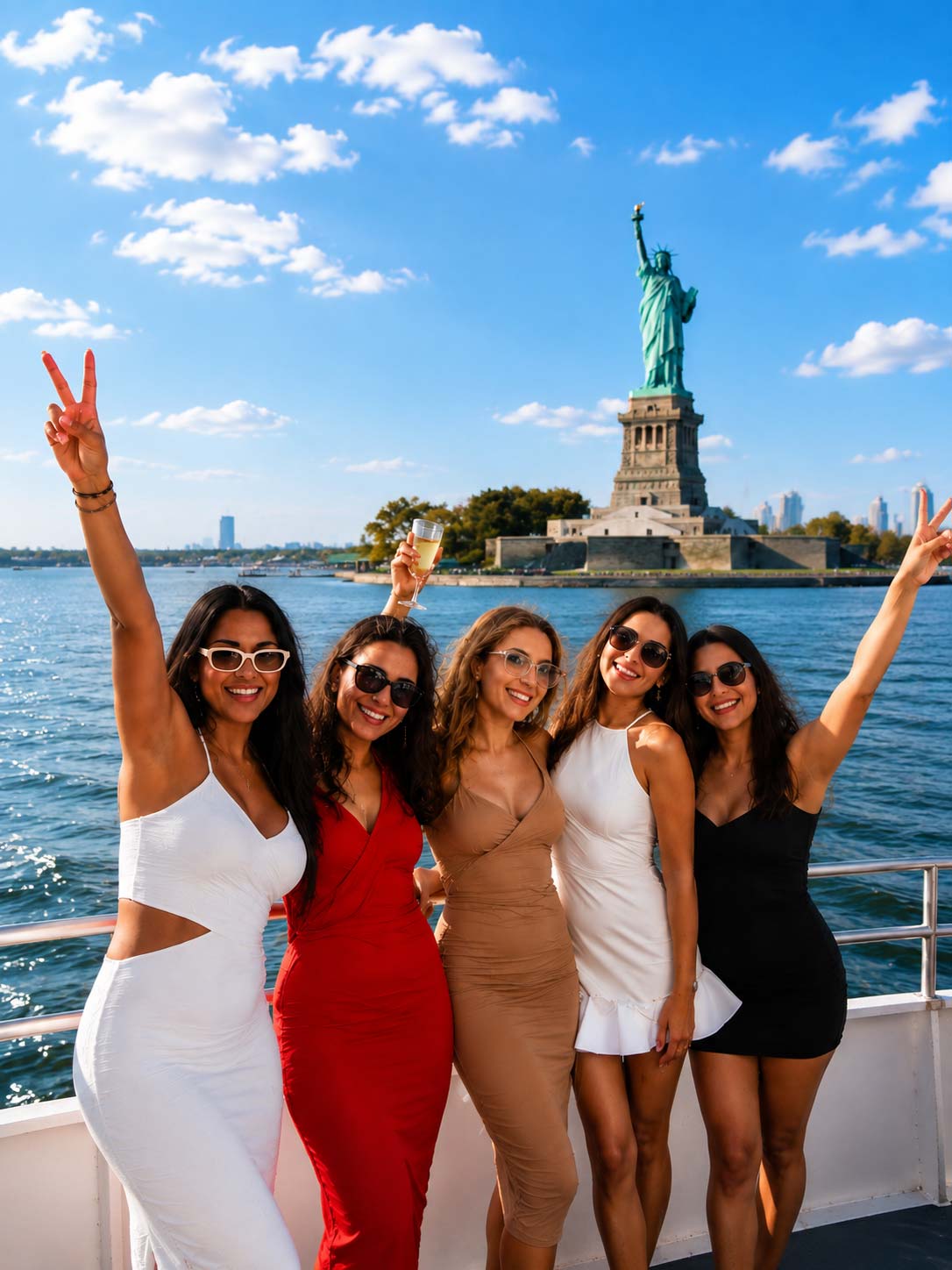 Private birthday yacht celebration in NYC