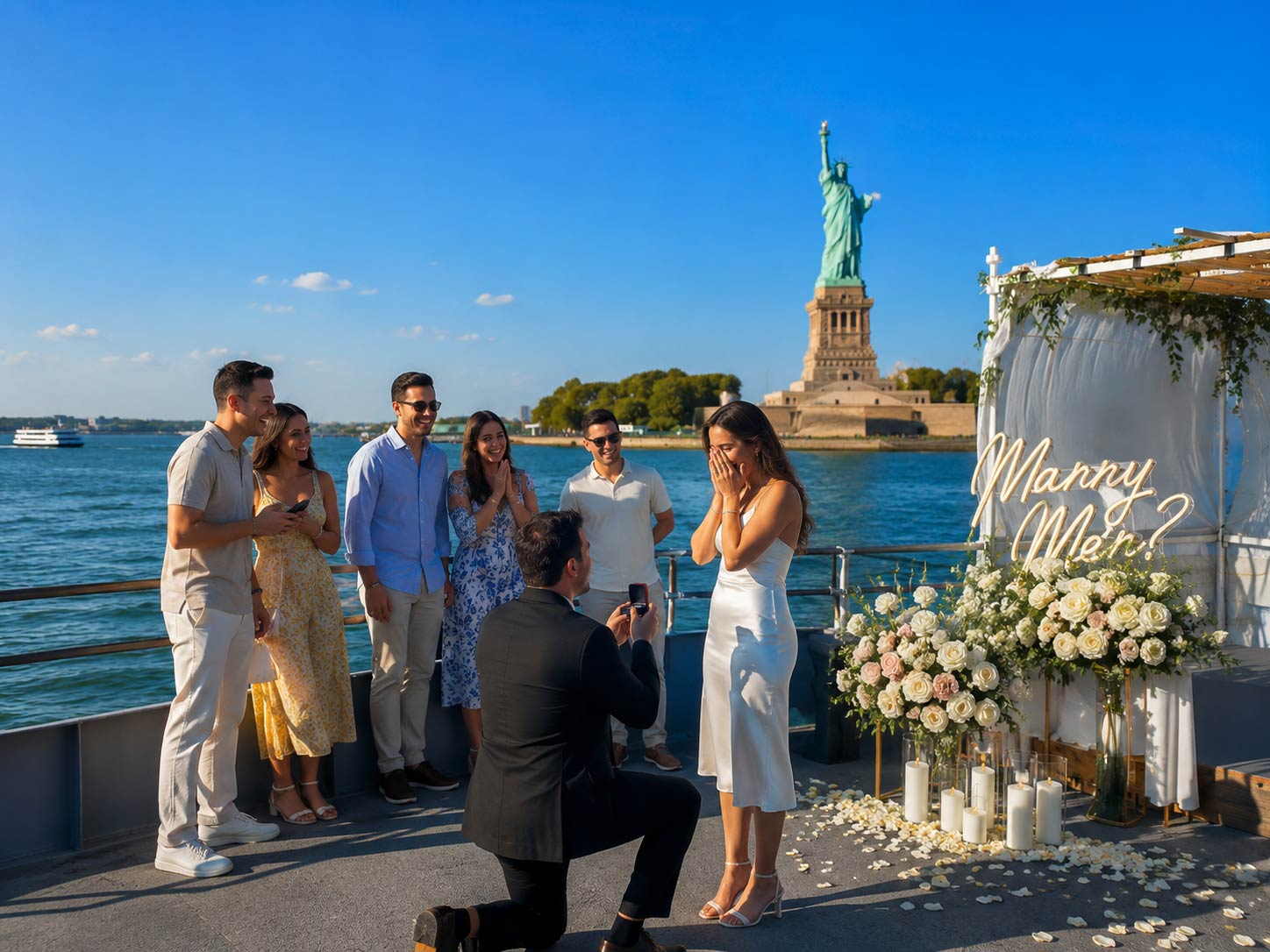 Luxury private yacht available for charter in New York City